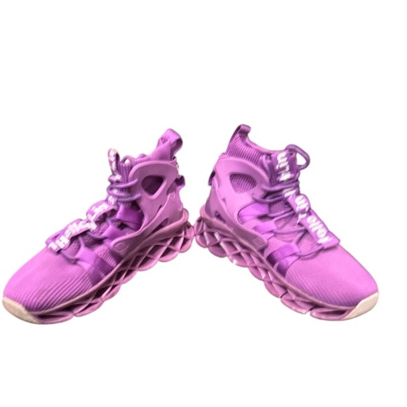 Hello Mr Lin Purple Blade Shoes Running/Walking, (NO SIZE TAG) Size 9. Preowned - Picture 5 of 10